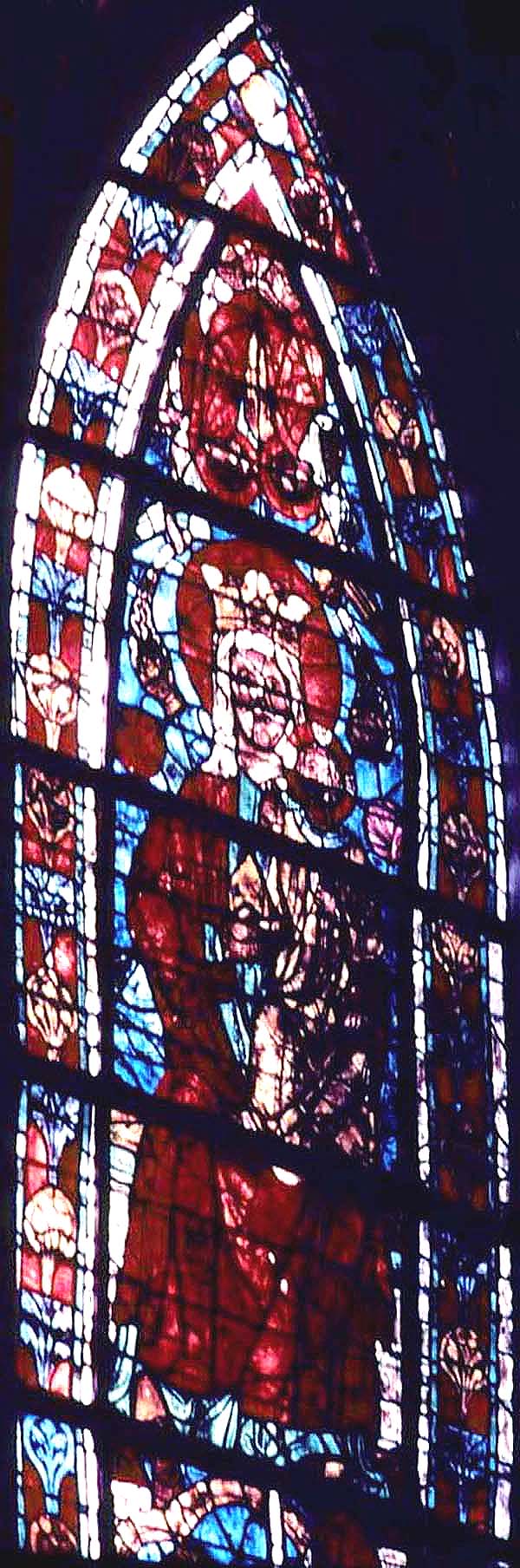 Choir, window Z, section B 2