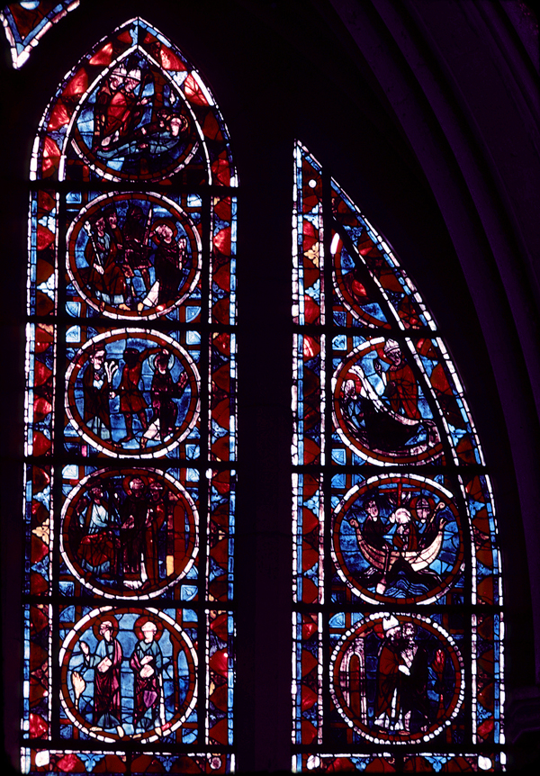 Choir, window 4, section DE