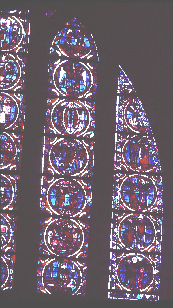 Choir, window 8, section DE