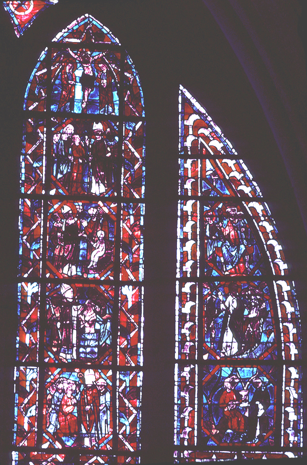 Choir, window 6, section De