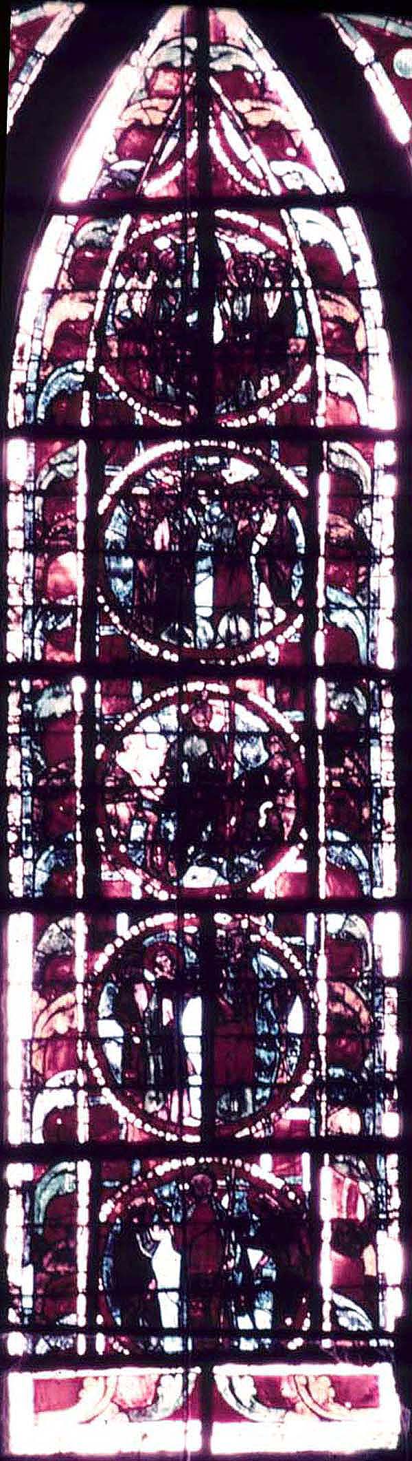 Choir, window 10X, section B