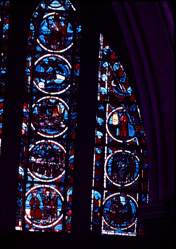 Choir, window 2, section DE
