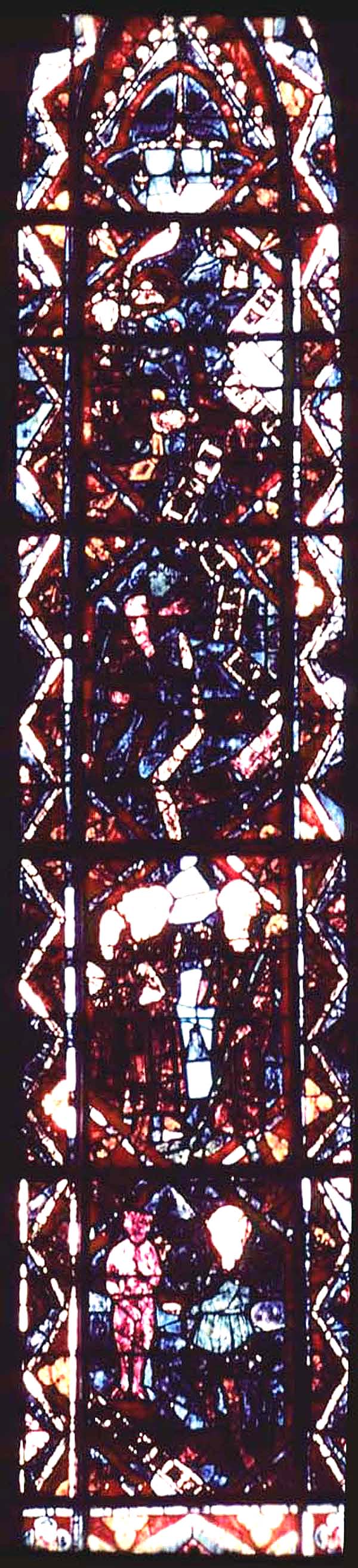 Choir, window 2X, section BC