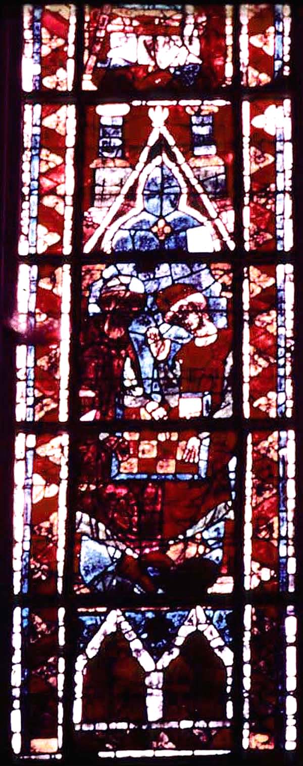 Choir, window 3X, section ABC 1
