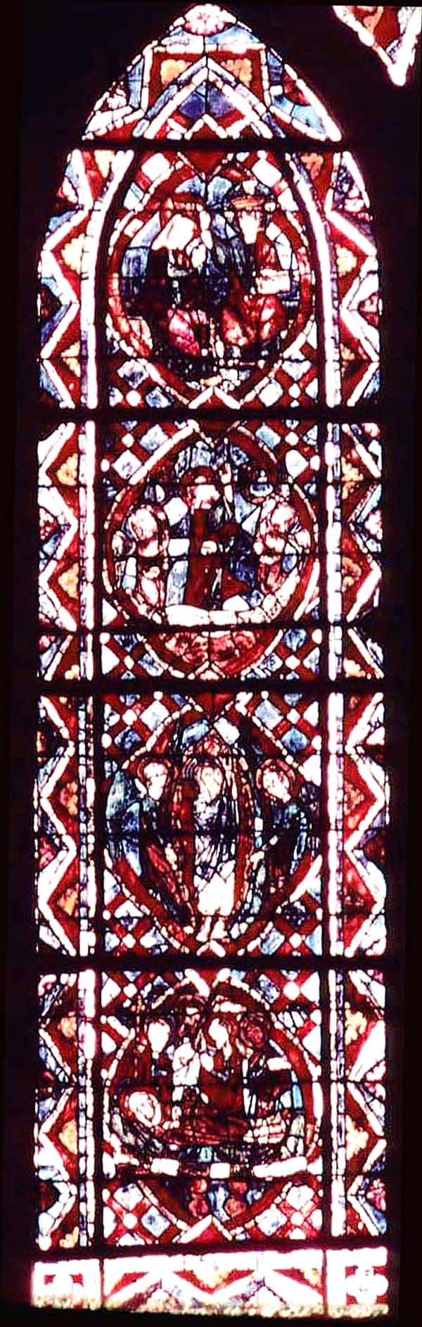 Choir, window 4X, section AB