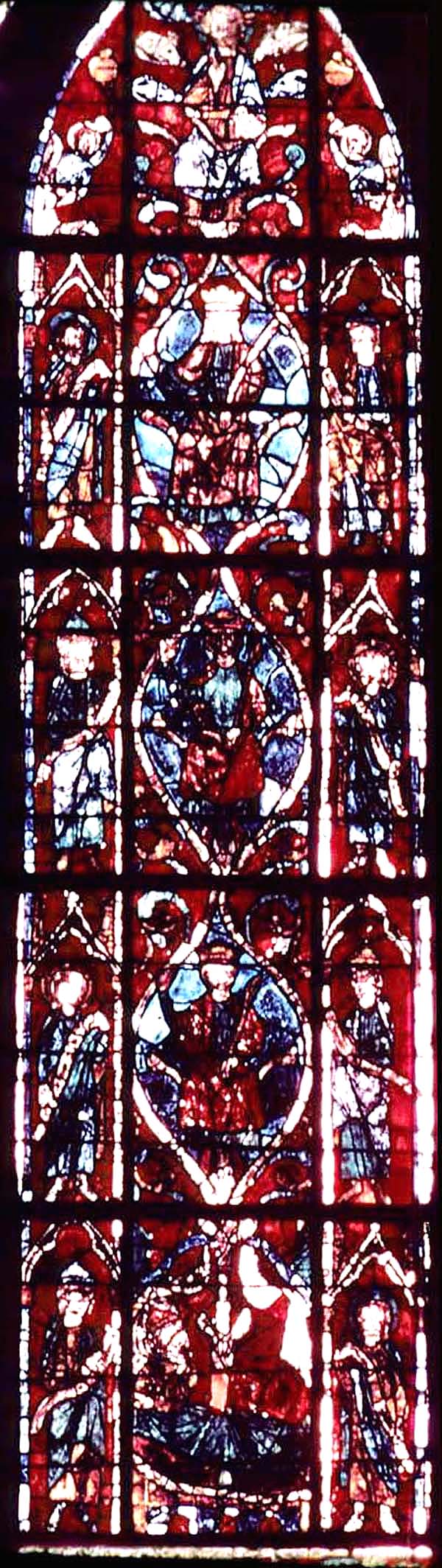 Choir, window 4X, section CD