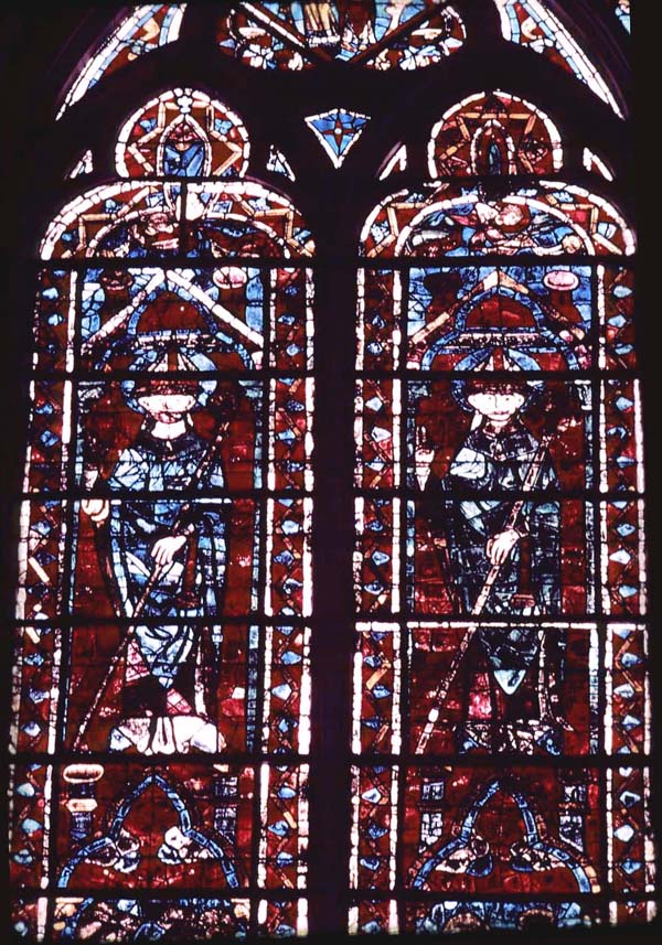 Choir, window 1X, section AB 2