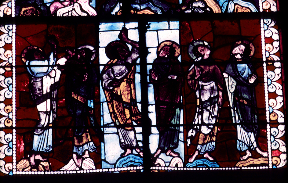 Nave, window 2, section A