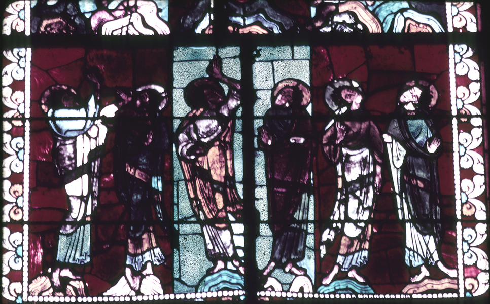 Nave, window 2, section A