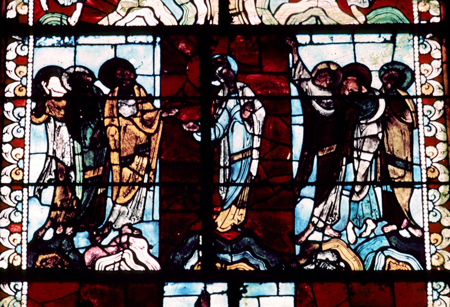 Nave, window 2, section B