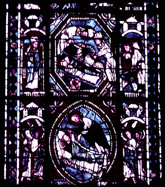 Nave, window 4, section AB