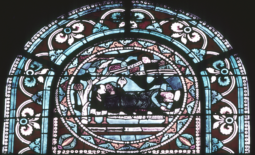 Nave, window 1, section C
