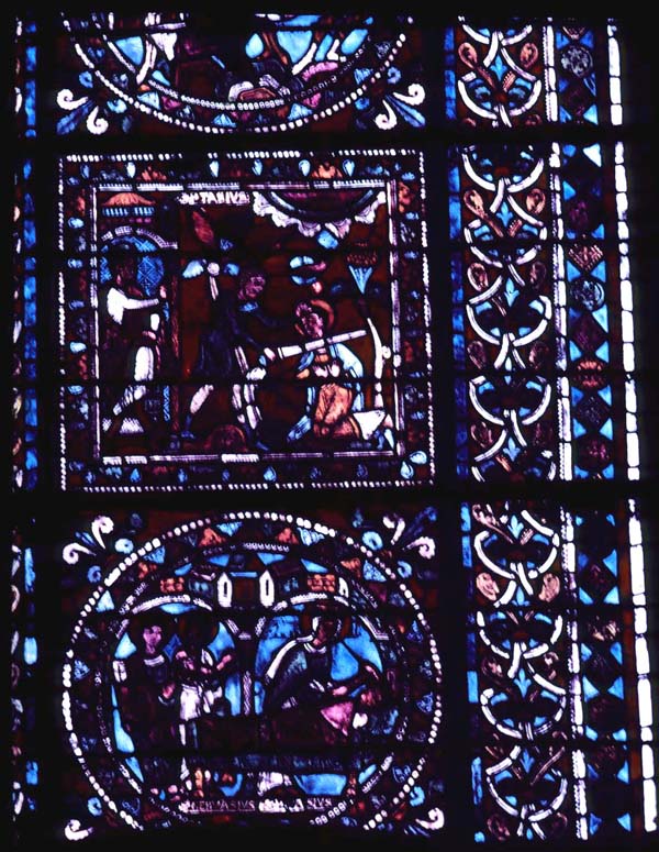 Nave, window 5, section A
