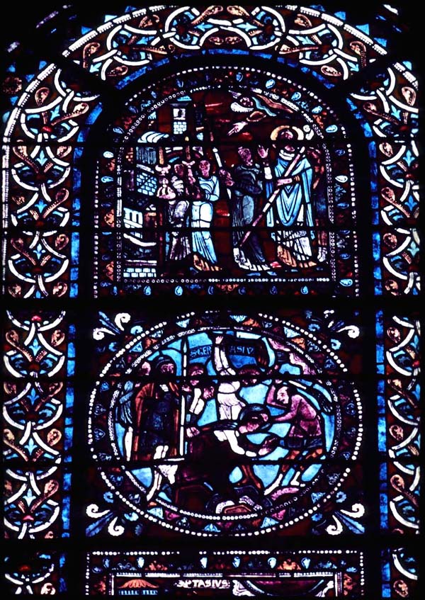 Nave, window 5, section B