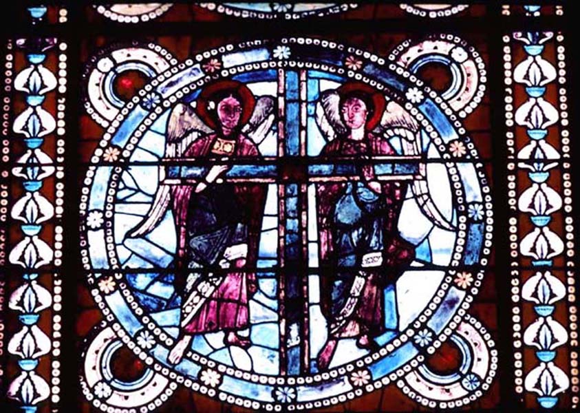 Nave, window 3, section A