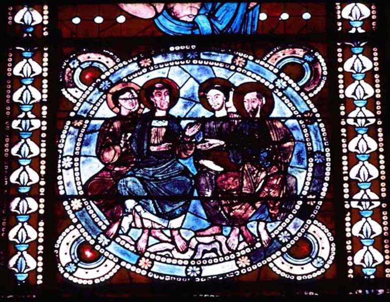 Nave, window 3, section B