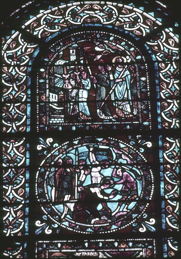 Nave, window 5, section B