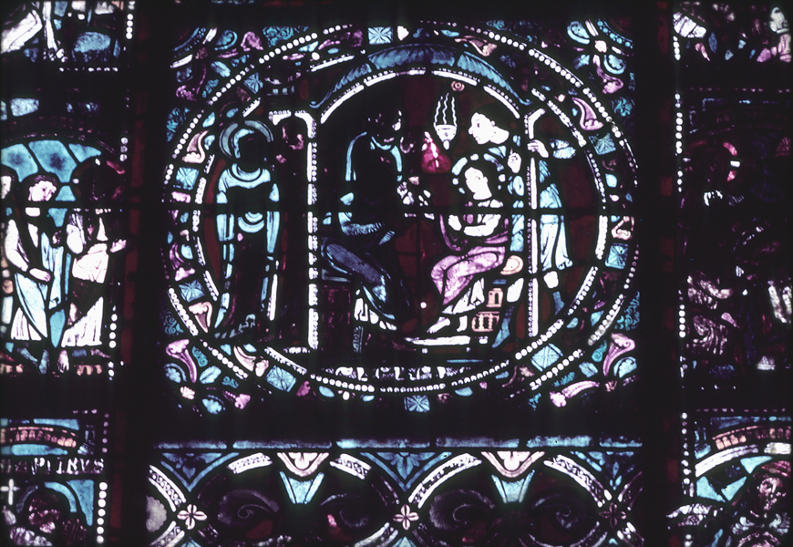 Nave, window 8, section A