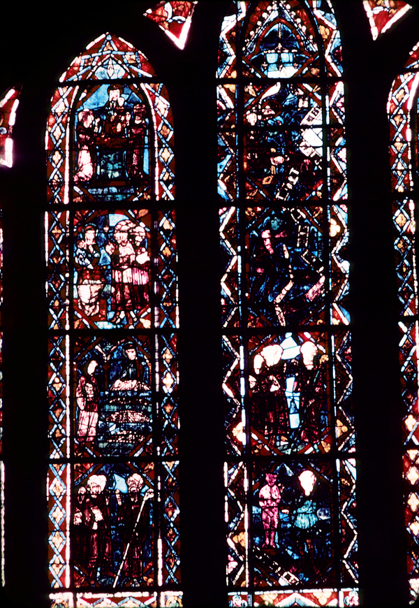 Choir, window 2x, section BC