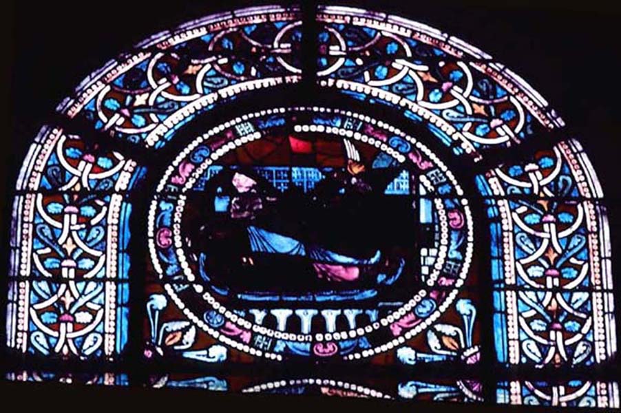 Nave, window 7, section A