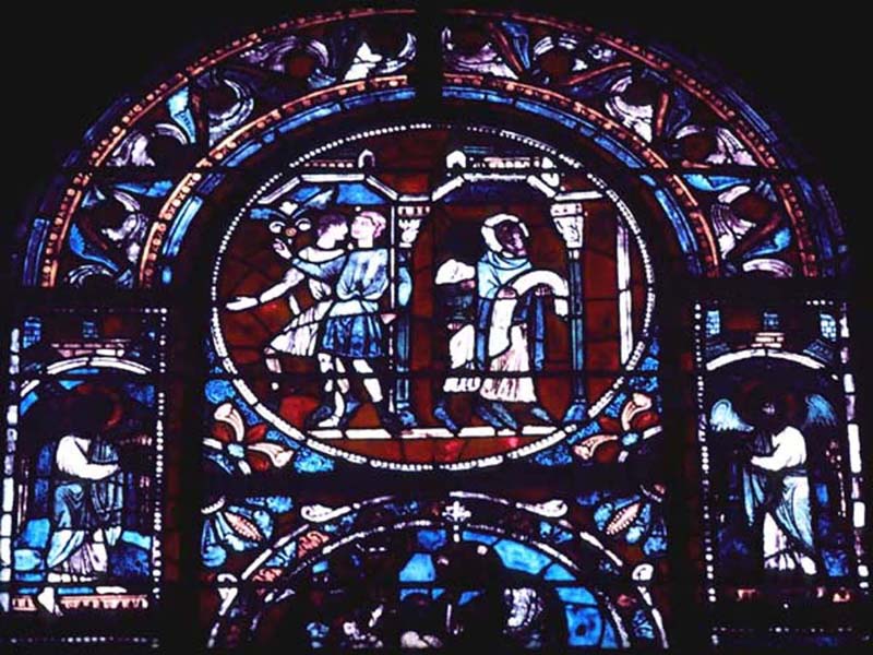 Nave, window 8, section C