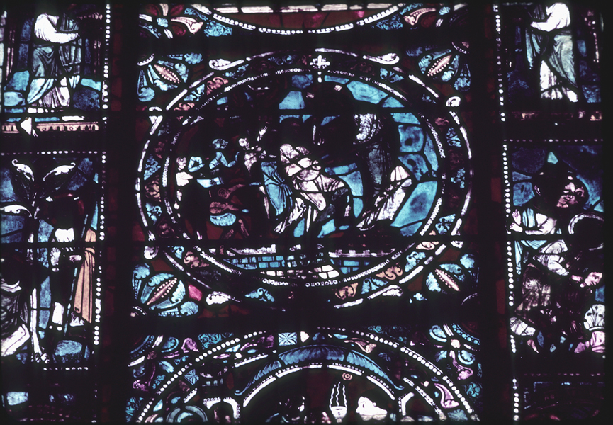 Nave, window 8, section B