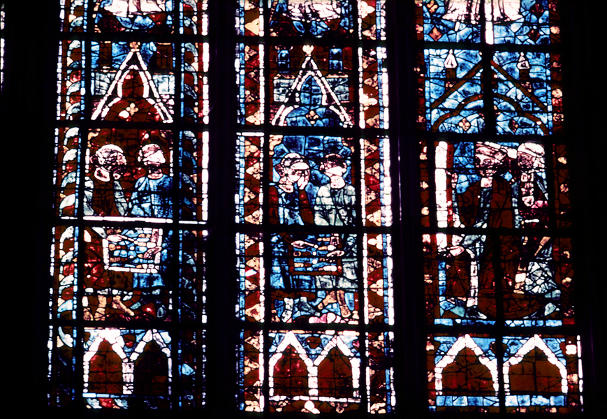 Choir, window 3x, section DEF1