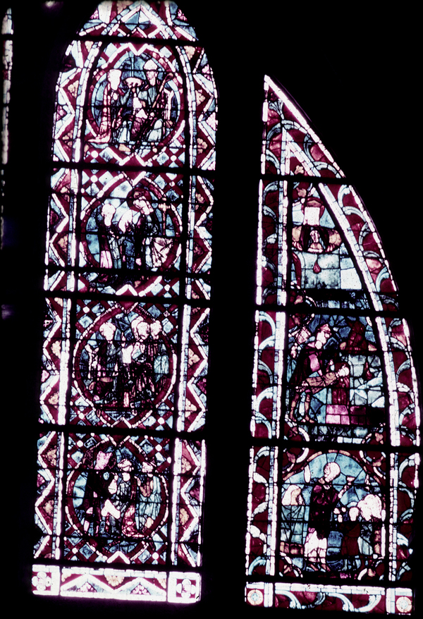 Choir, window 4X, section DE
