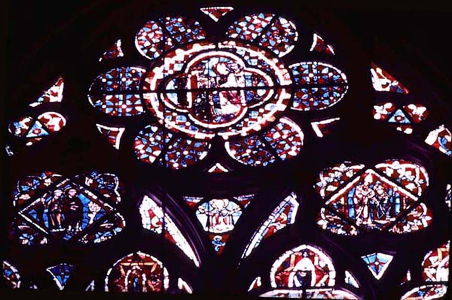 Choir, window 1X, section 3