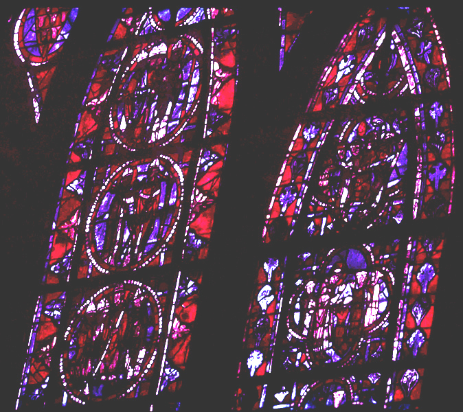 Choir, window 12X, section BC 1