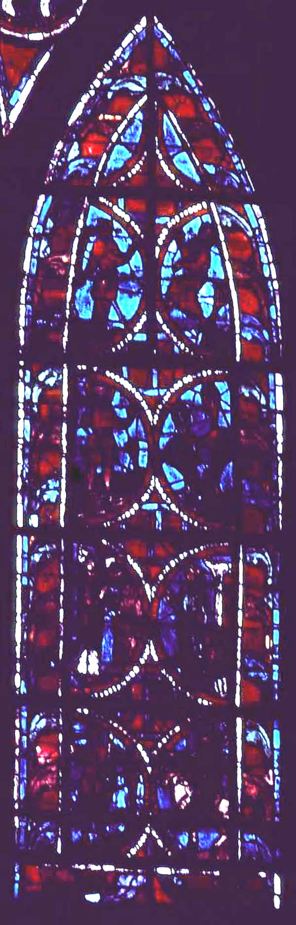 Choir, window 12X, section C