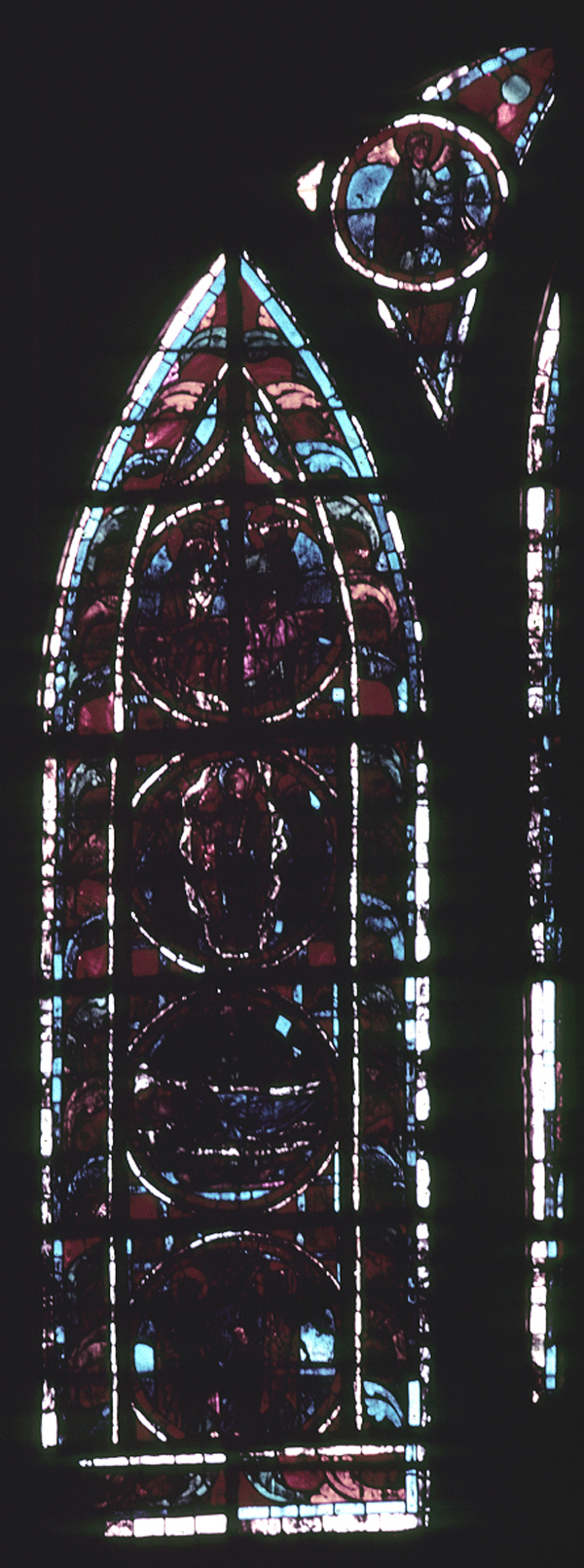 Choir, window 10X, section A