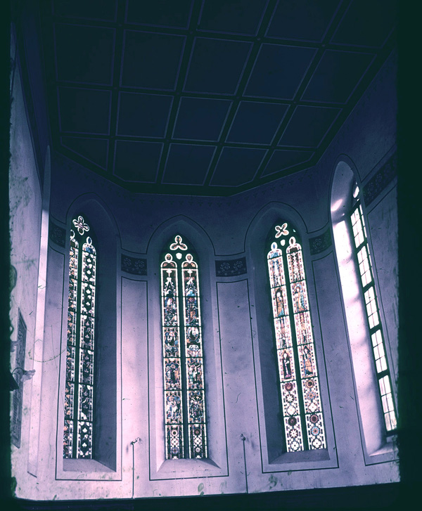 Interior view of choir (Corpus: Windows 1/2, I, sII)