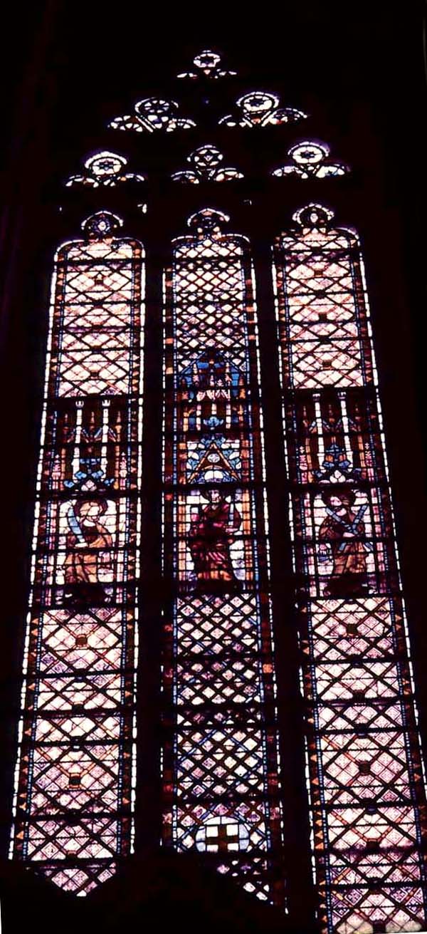 Apse, window 6Z, section ABC (Chapel: Saint-Pierre)