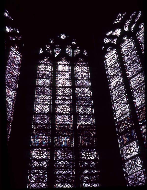 Apse, window 5Y, section ABC (Chapel: Saint-Michel)