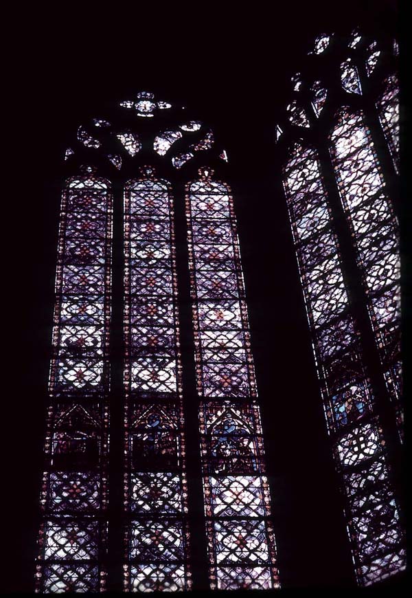 Apse, window 5X, section ABC (Chapel: Saint-Michel)
