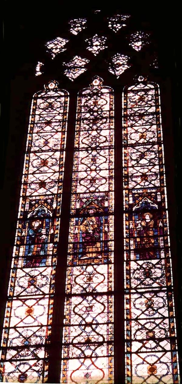 Apse, window 72, section ABC (Chapel: Notre-Dame-de-Bethléem)