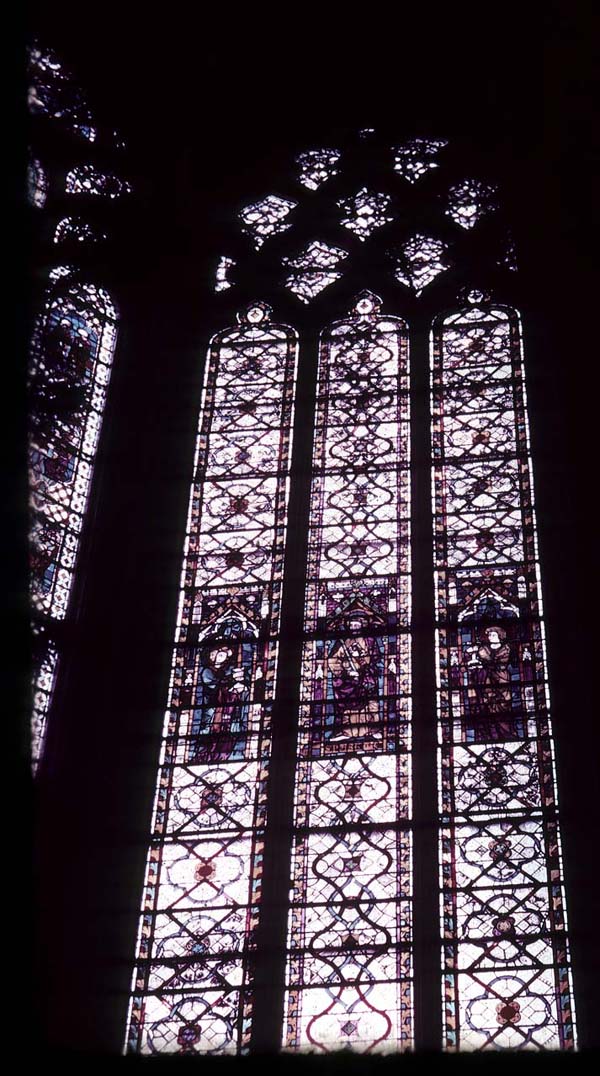 Apse, window 7Z, section ABC (Chapel: Notre-Dame-de-Bethléem)