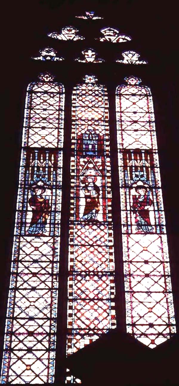 Apse, window 6X, section ABC (Chapelle Saint-Pierre)