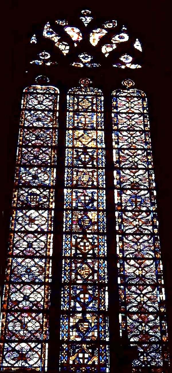 Window 9X, section ABC, full (Chapel: Saint-Martin?)