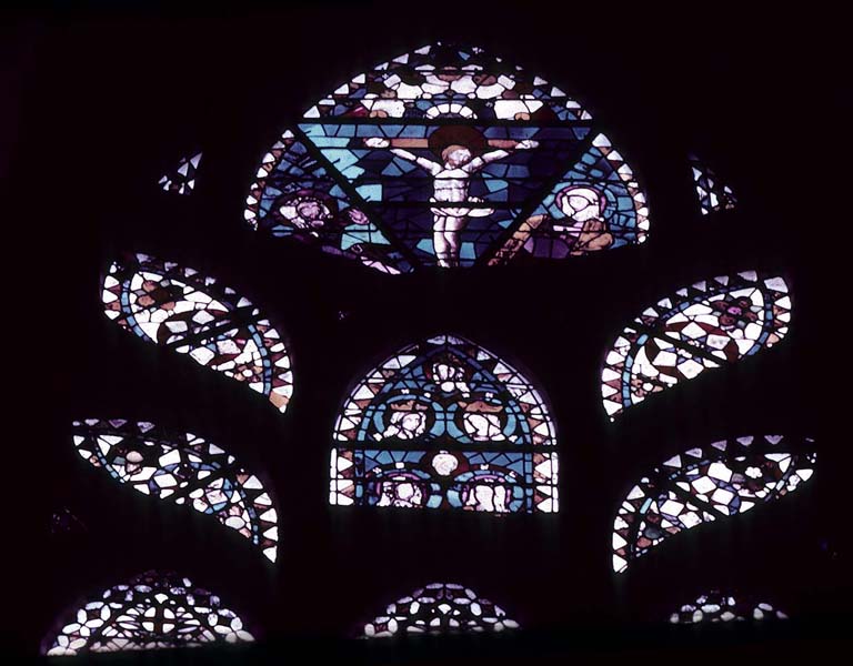 Apse, window 7Y, section D (Chapel: Notre-Dame-de-Bethléem)