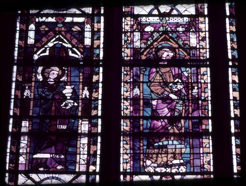 Apse, window 7X, section AB 2 (Chapel: Notre-Dame-de-Bethléem)