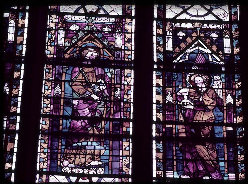 Apse, window 7X, section C 2 (Chapel: Notre-Dame-de-Bethléem)