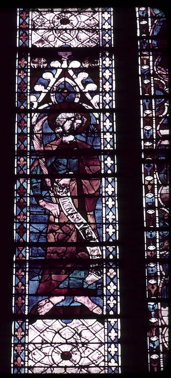 Window 6Y, section A2 (Chapel: Saint-Pierre)