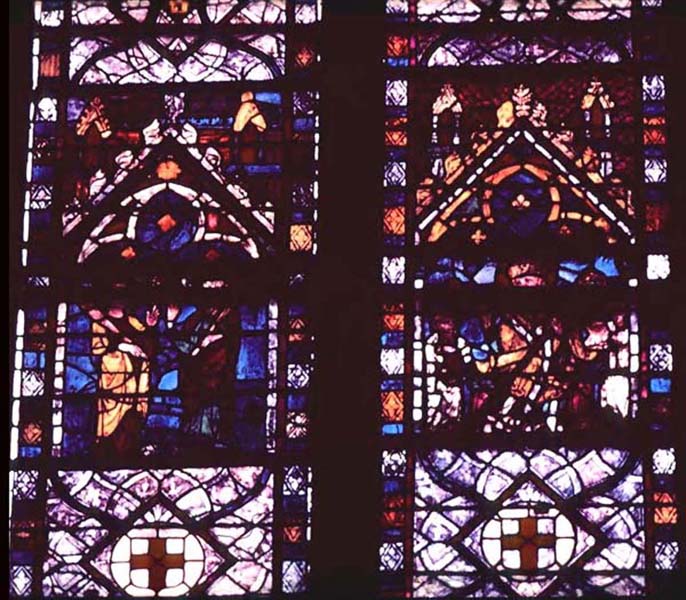 Window 5Z, section AB 2 (Chapel: Saint-Michel)