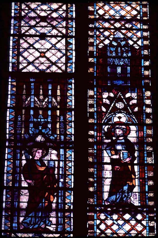 Window 6X, section AB 2 (Chapel: Saint-Pierre)