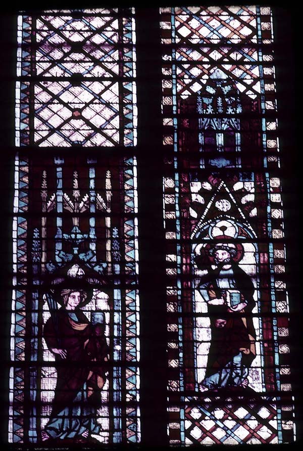 Window 6X, section AB 2 (Chapel: Saint-Pierre)