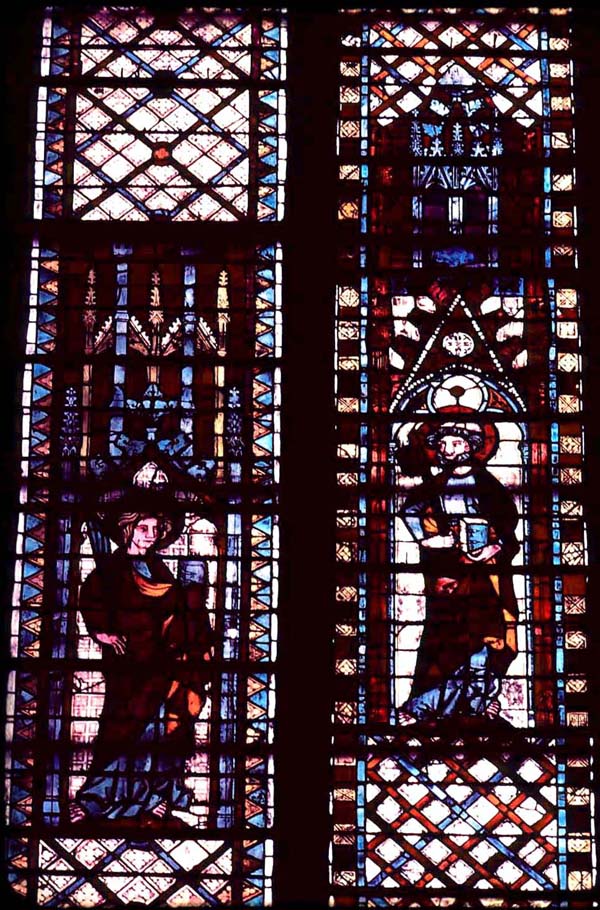 Window 6X, section BC 2 (Chapel: Saint-Pierre)