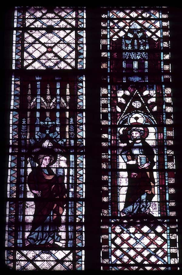 Window 6X, section BC 2 (Chapel: Saint-Pierre)