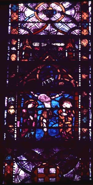 Apse, window 5Y, section BC 2 (Chapel: Saint-Michel)
